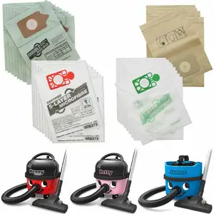 VACUUM CLEANER HOOVER DUST PAPER CLOTH BAG FITS ALL NUMATIC