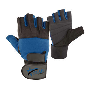Guantes de gimnasio de medio dedo para hombres y mujeres, guantes de levantamiento de pesas para ciclismo resistentes al deslizamiento, equipo de entrenamiento para ejercicio físico - Product Image 5