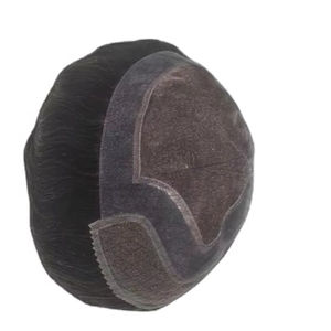 Perruque en cheveux naturels 100% humains, mono front lace, toupet, patchs, prothèse capillaire, Taz Hair BD, haute qualité - Product Image 5