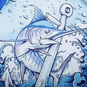 Vente en gros Dernier design Maillot de pêche unisexe 100% Maillot de pêche en polyester Maillot de pêche extérieur personnalisé - Product Image 4