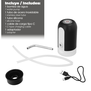 Automatic Water Dispenser for Jugs and Bottles with USB Type C Charger - Product Image 4