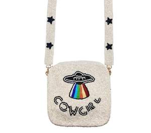 Luxury Rainbow Beaded Crystal Evening Purse Heart Star Basketball Striped Envelop Patterns Fashion Style <b>Wedding</b> <b>Clutch</b> <b>Bag</b> - Product Image 2