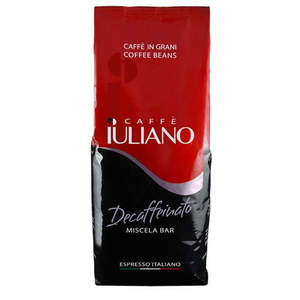 Caffè Iuliano Decaffeinato <span class=keywords><strong>Miscela</strong></span> Bar Tostatura Media in Grani 1kg - <span class=keywords><strong>Miscela</strong></span> Italiana di Arabica e Robusta - Product Image 2
