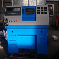 Tour à commande numérique horizontale de haute précision CK6125, petite machine de tournage CNC entièrement automatique, prix abordable