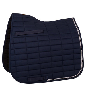 Vente en gros d'ensemble équestre élégant Ensembles de tapis d'équitation Tapis de selle de cheval personnalisé pour chevaux Tapis de selle de dressage - Product Image 5