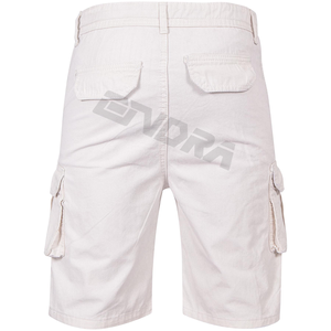 Pantalones cortos blancos elegantes OEM para hombre 2025 Diseño personalizado Pantalones versátiles con clase para ropa formal informal Moda para todas las ocasiones - Product Image 3