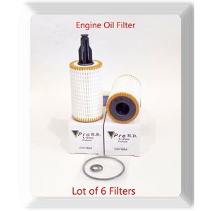 6x กรองน้ำมันเครื่องเหมาะสำหรับ: Mann HU7025Z Mercedes Benz C CL CLS E GL GLE ML R S SL - Product Image 2