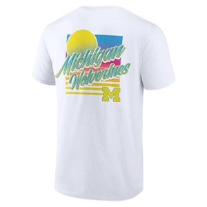Camiseta Universitaria Retro Sunset, Personalizada, Unisex, Ropa Universitaria, 100% Algodón Jersey, Lavada, Transpirable, Estilo Hip Hop, Frente y Espalda - Product Image 6