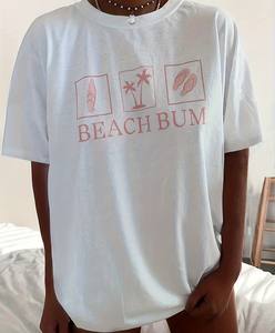 Camiseta de Hombre Moderna, Original, Estilo Urbano, Casual, Hip Hop, 100% Algodón, Tejido de Punto, Veraniega, Transpirable, con Estampado - Product Image 1