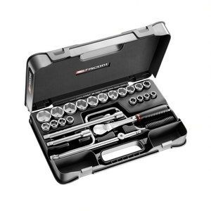 ชุดซ็อกเก็ตเฟคอม 1/2 นิ้ว 6 จุด 25 ชิ้น ประเภทสินค้า - Product Image 2