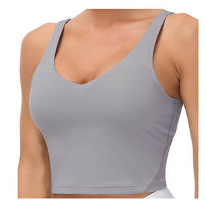 Nuevo diseño de moda entrenamiento Fitness Sport Bra para mujer pesado estirable Sweet Control Yoga Sport Bra para mujer - Product Image 2