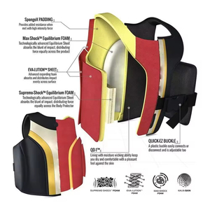 Protection thoracique rembourrée pour éviter les blessures causées par les frappes répétées lors de l'entraînement – Équipement de protection thoracique pour une sécurité accrue - Product Image 5