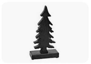 Gancho de Reno decorativo hecho artesanalmente de madera y metal perfecto para colgar llaves medias o decoración iluminación Led, metal - Product Image 2