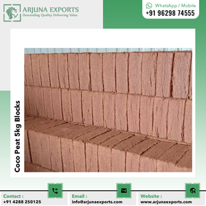 La mejor calidad, turba de coco o bloques de 5kg de médula de coco para horticultura al mejor precio - Product Image 3