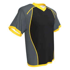 Meilleur prix, maillot de lacrosse personnalisé imprimé, col en V, 100% polyester, imperméable, respirant, service OEM 2026 - Product Image 3