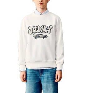 Sweat-shirt imprimé de haute qualité pour garçons, vêtements décontractés, service OEM, prix bas, manches longues / design uni, prix d'usine 2026 - Product Image 1