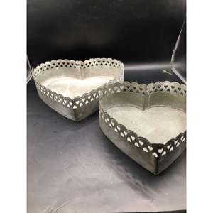 <b>Large</b> Rectangular Galvanized <b>Serving</b> <b>Tray</b> Customizable Shape and Size Eco-Friendly Feature Best Price Available for Parties - Product Image 2