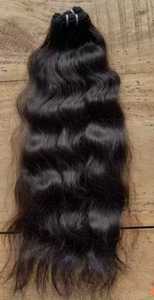 22 pouces naturel ondulé corps extensions de cheveux humains perruque haute qualité dentelle frontale Invisible Double dessiné kératine/Bundle Frontal - Product Image 6