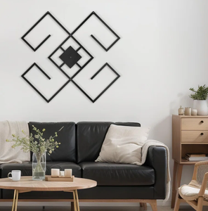 เหล็กตกแต่งผนังหรูหราในร่มกลางแจ้งแขวนผนังโรงแรมร้านอาหารบ้านห้องนั่งเล่นห้องนอนตกแต่ง2025ศิลปะ - Product Image 4