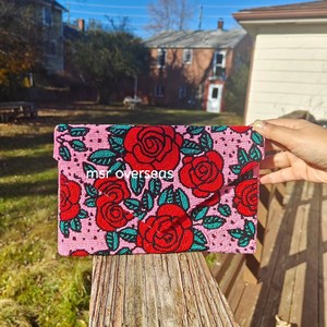 Bolso de mano de estilo indio para mujer, nuevo estilo rojo y rosa, mensajero hecho a mano con cuentas para fiestas de boda, tamaño XL - Product Image 5