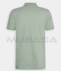 Polos en coton respirant pour hommes surdimensionnés brodés couleur unie unisexe microfibre polos Mubasa Sports - Product Image 6