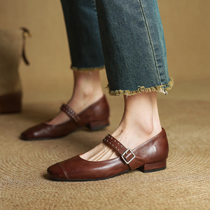 Calzado Casual de Mujer con Punta Redonda, Transpirable, Ligero, Bailarinas, Zapatos Planos Cómodos para Mujer - Product Image 3