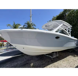 Bateau de luxe d'occasion 2024, console centrale Offshores, modèle YAMAHAS R317, performance sportive, loisirs, bateau de plaisance, 31 pieds avec remorque - Product Image 4