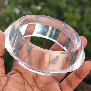 Nouveau Nouveauté Cadeaux De Mode Géométrique Résine Bracelet Irrégulier Large Acrylique Bracelet Bracelets pour Femmes - Product Image 1