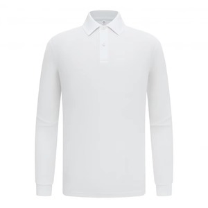 Camisa de punto de manga larga de lana elegante para hombre para ropa de invierno informal transpirable cálida talla XXL personalizada FZ - Product Image 3