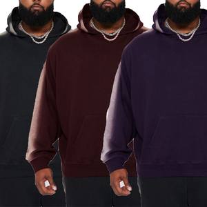 Sweat à capuche unisexe d'hiver en tissu épais, sweat à capuche en gros, saison d'hiver, sweat à capuche unisexe confortable en polaire, streetwear décontracté - Product Image 3