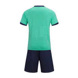 Nouveauté 2025 - Tenue de football à manches courtes respirante personnalisée pour adultes - Couleurs et logo personnalisés - Meilleur prix - Product Image 3