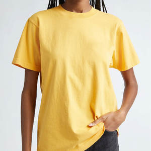 Camisetas pesadas para mujer, camiseta informal para mujer, camiseta de gran tamaño, camisetas transpirables de fabricación profesional para mujer - Product Image 4