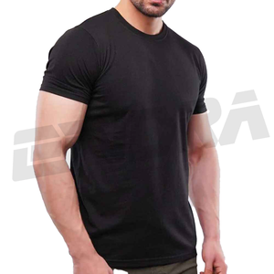 Nouveau t-shirt personnalisé pour hommes vêtements de sport coupe décontractée Style sport t-shirt d'entraînement tissu respirant haut athlétique vêtements de sport look d'entraînement quotidien - Product Image 1