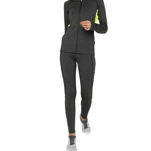 Gran oferta, conjunto de chándal para mujer, ropa de entrenamiento, proveedor directo de fábrica, conjuntos de chándales para correr para mujer en MOQ bajo - Product Image 1
