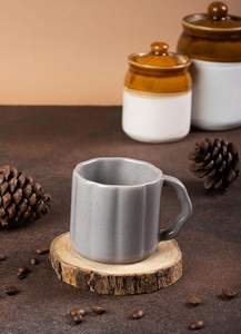 แก้วเซรามิกพร้อมฝาปิดดีไซน์ทันสมัยทำด้วยมือเป็นมิตรกับสิ่งแวดล้อมใช้งานได้ทุกวัน - Product Image 5