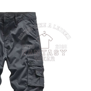 Pantalones Cargo Urbanos Premium de Secado Rápido FANTASY WEAR OEM 2026, Pantalones Cargo Casuales de Algodón Elástico, Certificación CE ISO - Product Image 2