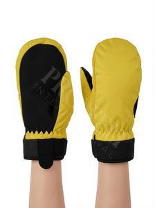 Mitaines de ski imperméables pour la protection des mains en hiver avec sangle de poignet réglable Conception coupe-vent Mitaines de ski Gants - Product Image 2