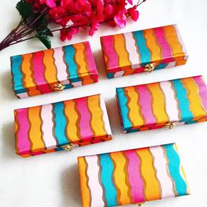 Cajas Decorativas Indias de Madera, Cajas de Regalo, Recuerdos de Boda, Cajas para Recuerdos, Recuerdos de Haldi Mehendi, Recuerdos de Boda Musulmana, Recuerdos de Festivales - Product Image 3