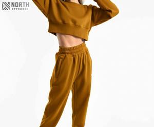 Custom Embroidery Oversize Loose <b>Half</b> <b>Zip</b> <b>Sweatshirt</b> <b>Women</b> High Quality Pullover Hoodie <b>Sweatshirt</b> <b>Women</b> Y2k Cotton <b>Sweatshirt</b> - Product Image 1