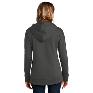 Sudadera con Capucha para Mujer, de Forro Polar, con Cierre Completo, Color Sólido, de Algodón y Fibra de Bambú, Largo Regular, para Otoño - Product Image 5