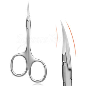 Ergonomically Designed Stainless Steel Toenail Cuticle <b>Scissor</b> <b>for</b> Comfortable and Accurate <b>Nail</b> Care and Grooming - Product Image 1