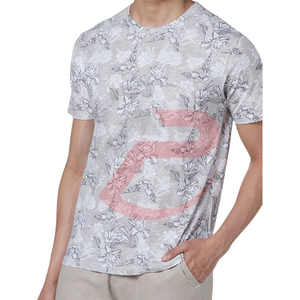 Camiseta de Poliéster/Algodón para Hombre al por Mayor para Verano, Logotipo y Estampado Personalizados, Secado Rápido y Transpirable - Product Image 5