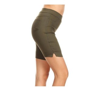Short de sport taille haute pour femme nouveau cyclisme et jogging Fitness Leggings côtelés Bermuda pour Yoga et exercice pantalons courts - Product Image 2