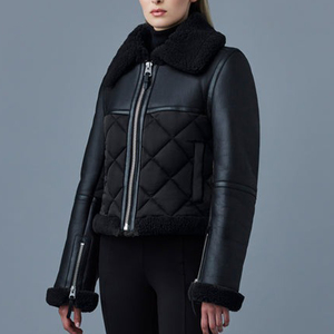 Chaquetas de Invierno Personalizadas de Piel de Oveja Genuina para Mujer, Ligeras, Teñidas Lisas, Transpirables, Impermeables, Personalizables para Unisex - Product Image 2
