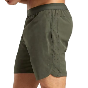 Pantalones cortos para correr para hombre personalizados de alta calidad PerformanceFitt, ropa deportiva al por mayor, cintura elástica, sensación fresca, pantalones cortos de entrenamiento sólidos - Product Image 6