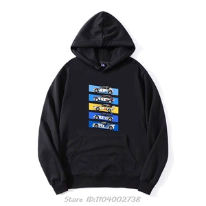Men's Casual Pullover Sweatshirt Funny Rally <b>Cars</b> Hip Hop Streetwear Oversized and Fashionable 100% Cotton Y2K Style - Product Image 1