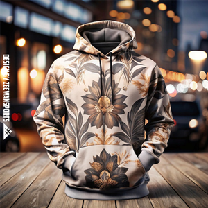 เสื้อฮู้ดพิมพ์ลายสำหรับทุกเพศ100% ปักด้านหน้าผ้าฟลีซผ้าฝ้ายปรับสีและขนาดได้ตามต้องการ XS-5XL มีฮู้ด OEM ฤดูใบไม้ร่วง - Product Image 3