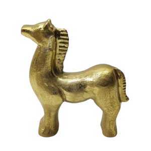 Figurine d'artisanat d'animaux plaquée or moderne Décoration de maison Cadeaux de retour de galvanoplastie de bureau Ornement de Noël pour utilisation sur table - Product Image 3