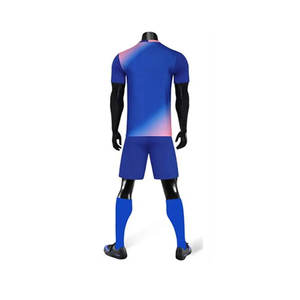 Meilleure qualité vêtements de sport 100% Polyester Football uniforme Pakistan hommes Football uniforme à vendre - Product Image 2