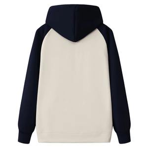 Moda Baggy Raglan manga polar Sudadera con capucha al por mayor invierno cómodo Premium Pullover Hoodie - Product Image 4